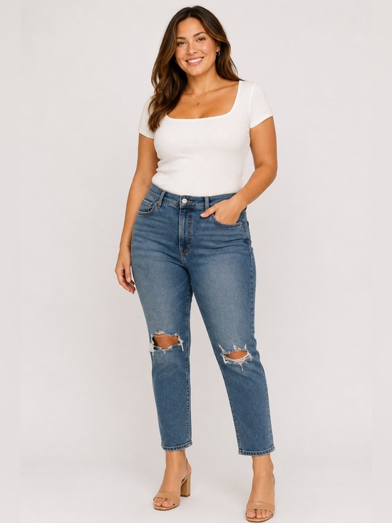 Free People Denim - 🤗 Free People Ocean Blue Denim Jeans